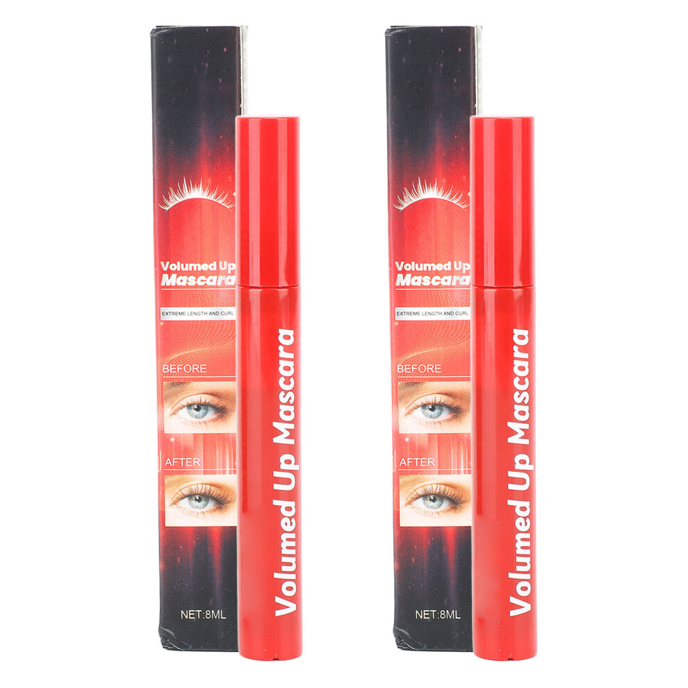 Black Eyelash Mascara Moisturizing Lengthening Curling 8Ml