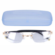 (+100 Gold Frame) Vrijblijvende Presbyopie Bril Blauw Licht