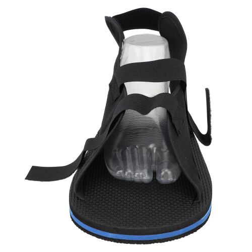 (YTH) Cast Shoe Open Toe Heel Adjustable Canvas Post Op Recovery SM