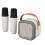 Draagbare Karaoke Machine Bluetooth 2 Mic 3