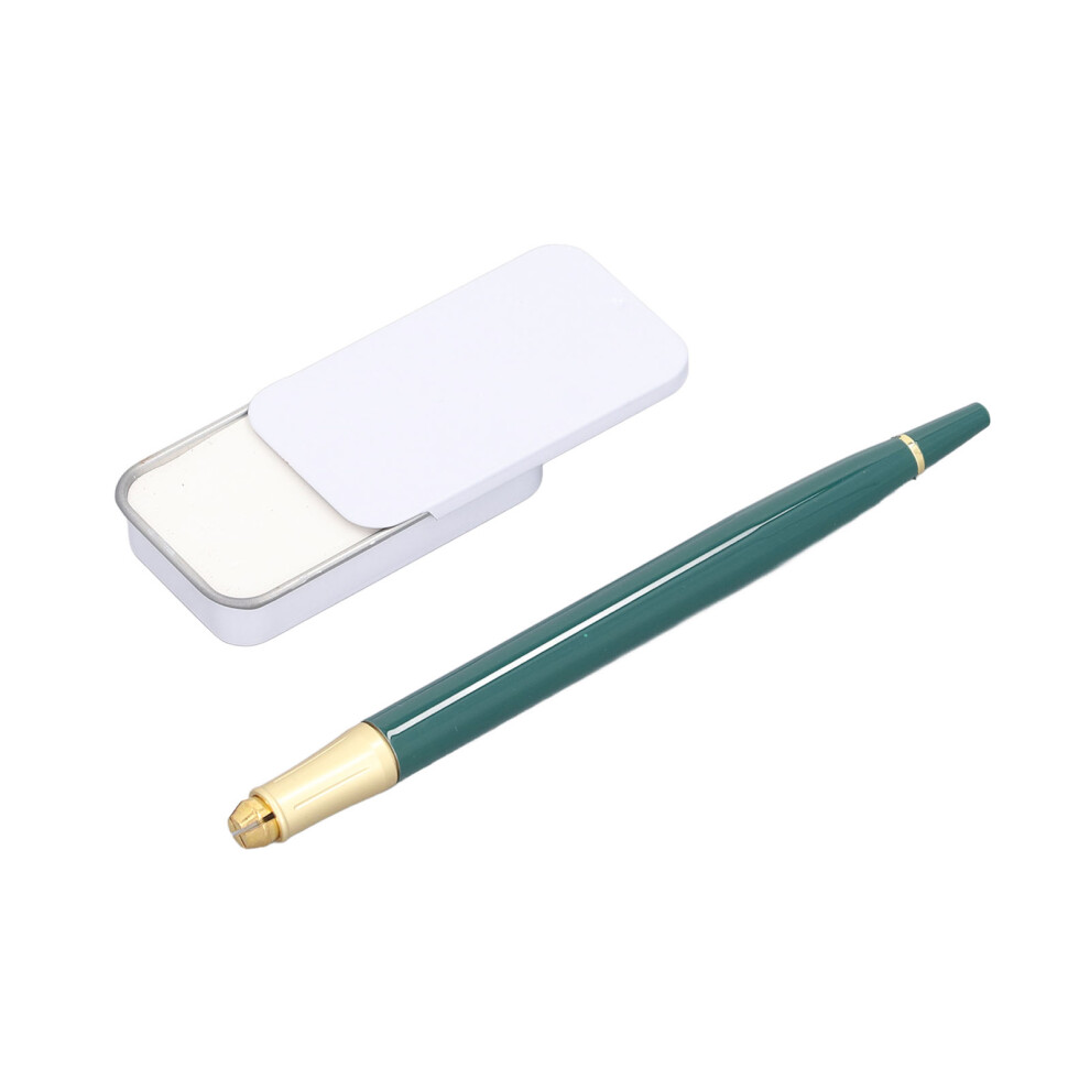 Dark/Green Microblading Pen Brow Mapping Washable Eyebrow Pen