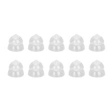 (10mm / 0.39in) 10Pcs Silicone Anti-Static Ear Tips 10mm