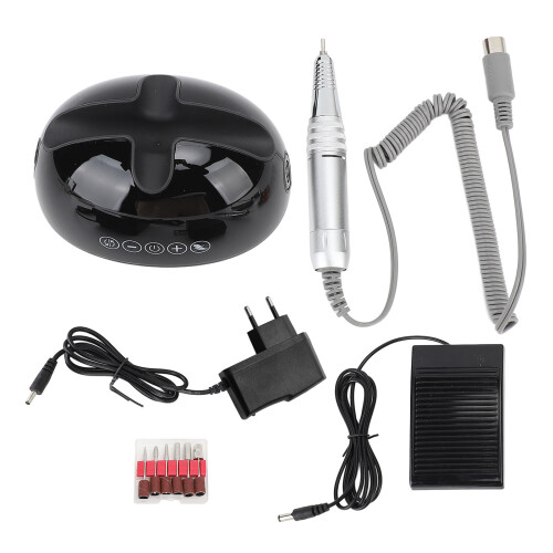 (EU Plug) 35000U/min E-Nageldrehmaschine Touchscreen Maniküre Pediküre