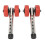 2 Pcs Stainless Steel Adjustable Walker Wheels 5