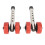 2 Pcs Stainless Steel Adjustable Walker Wheels 4