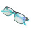 (+100 Green Inside Black Frame) Blue Light Blocking Reading Glasses +1.50 Black Frame 4