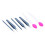 Blackhead Remover Tweezers Kit w/ Hot Compress Brush 2