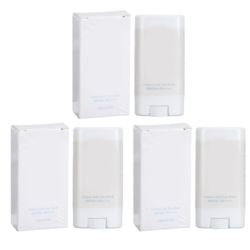 3x SPF 50+ Sonnenschutz-Stick 19g UV-Schutz feuchtigkeitspendend