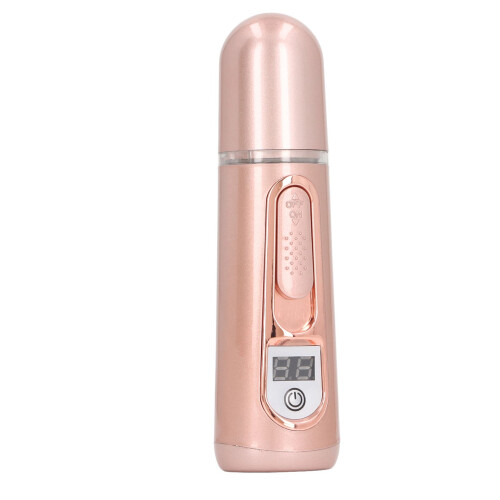 Atomizzatore viso nano ricaricabile oro rosa 35ml 1