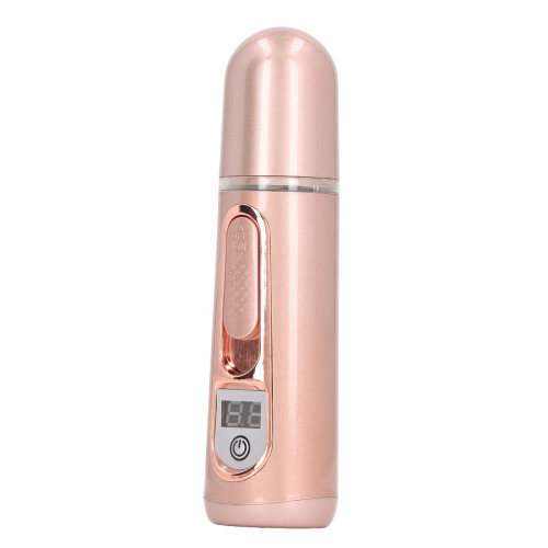 Atomizzatore viso nano ricaricabile oro rosa 35ml 2