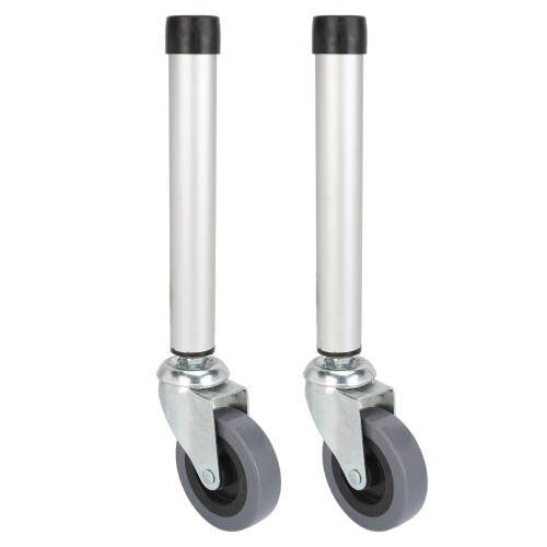 Walker-Räder Universal drehbar höhenverstellbar 2Stk 2