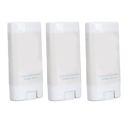 3x SPF 50+ Sonnenschutz-Stick 19g UV-Schutz feuchtigkeitspendend 1
