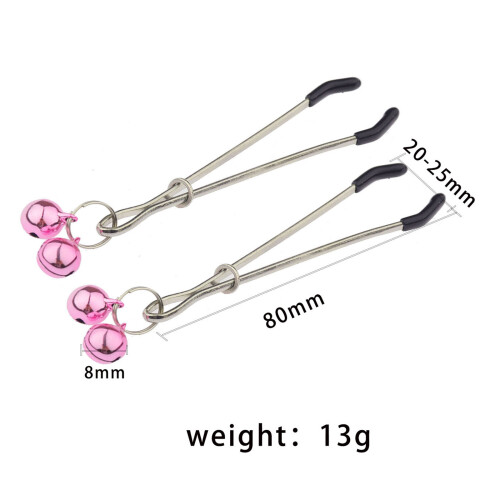 5PCS SM Bondage Set Couples Role Play BDSM Mask Collar Nipple Clamps 2