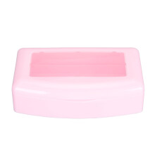 (Pink) Vassoio Portatile in ABS per Pulizia Strumenti Trucco e Gioielli