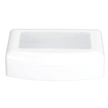 (White) Vassoio Portatile in ABS per Pulizia Strumenti Trucco e Gioielli