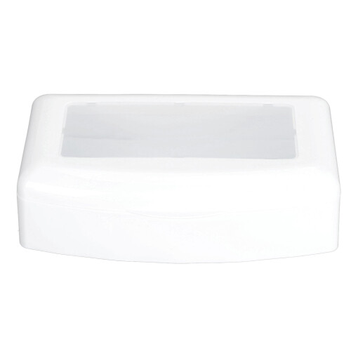 (White) Vassoio Portatile in ABS per Pulizia Strumenti Trucco e Gioielli
