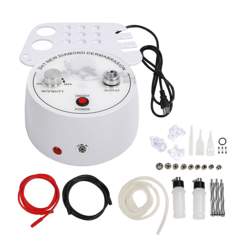 (110V US Plug) 3-in-1 Dermabrasie Machine 9 Koppen