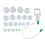 18 Cups Vakuum Magnetische Cupping Set 1