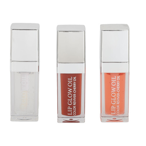 3pcs Hydrating Long Lasting Lip Plump Oil