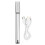 (Silver) Gesichtsverjüngungsstab mit Mikrostrom, RF & Vibration 1