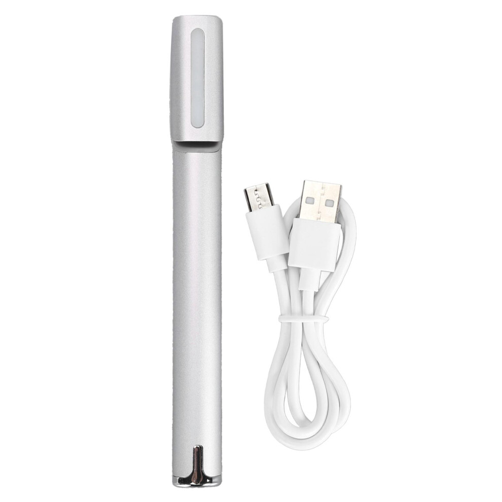 Silver (Silver) Facial Rejuvenation Wand Microcurrent Rf Vibration Eye Instrument