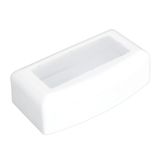 (White) Vassoio Portatile in ABS per Pulizia Strumenti Trucco e Gioielli 1