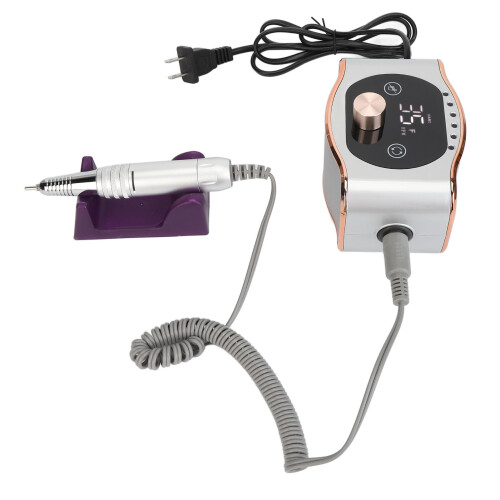 Touchscreen-Nagelfeile 35000U/min, doppelseitig PU-Leder 2