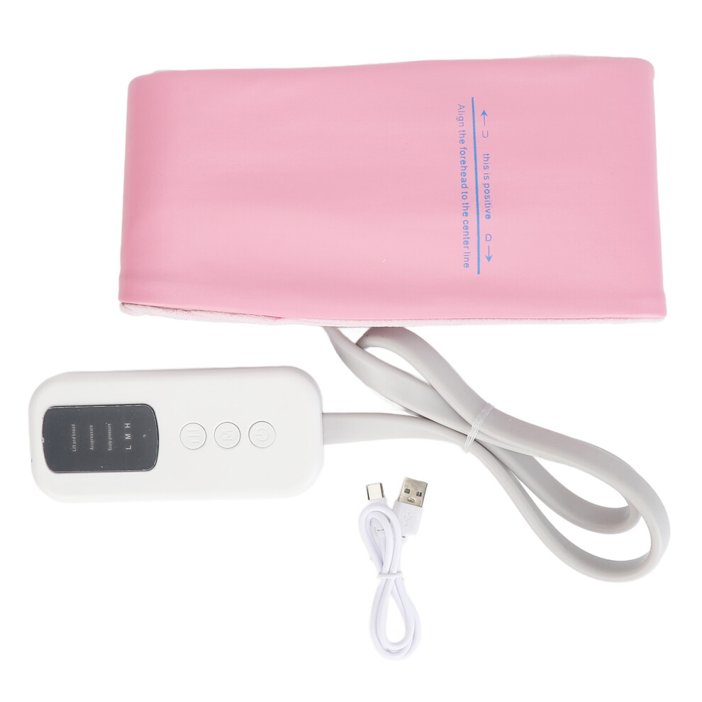 Pink Head Gasbag Massager 3 Modes Reduce Soreness