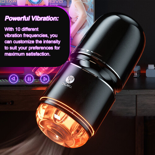 Elektrische Masturbationsbecher mit 10 Vibrationsmodi 2