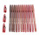 12 Colors Waterproof Matte Lip Liner Set + Sharpener 2
