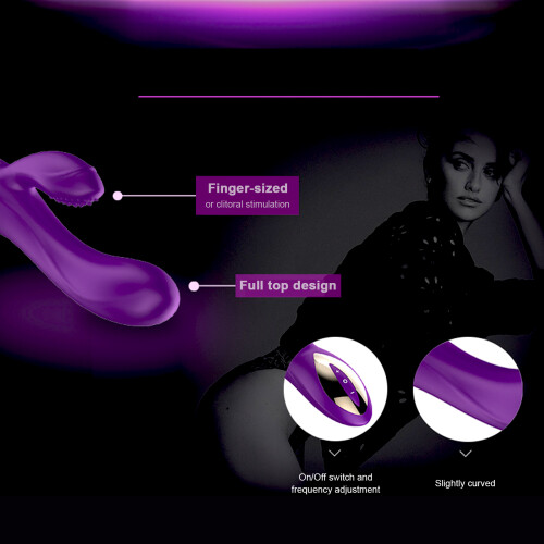 Weiblicher Silikon-G-Punkt-Vibrator 2