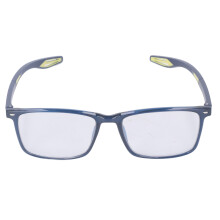 (+150 Blue Frame) Multifokale Blaulichtblockende Lesebrille +2,50 Grau