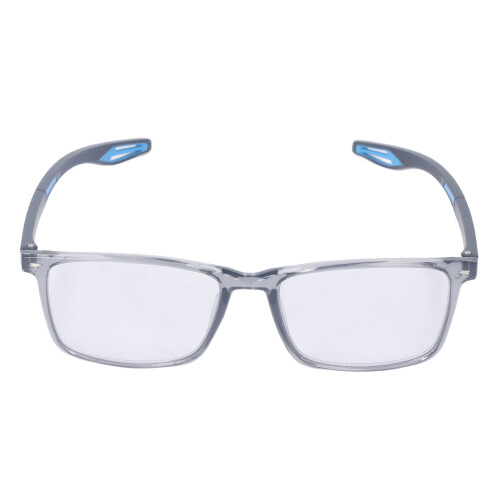 (+150 Grey Frame) Multifokale Blaulichtblockende Lesebrille +2,50 Grau