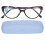 (+100 Black Purple Frame) Progressiv Multifokal Blaulichtfilter Brille +2,00 1