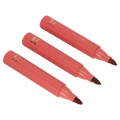 3x Lippenstift-Marker: 0,1oz, wasserfest, matte Farbe 1