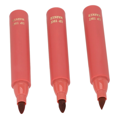 3x Lippenstift-Marker: 0,1oz, wasserfest, matte Farbe 2