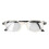 (+250 Yellow Stripe) Retro-Rund Lesebrille mit Blaulichtfilter +2,50 Rot 3