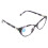 (+200 Black Purple Frame) Progressiv Multifokal Blaulichtfilter Brille +2,00 5