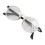 (+250 Yellow Stripe) Retro-Rund Lesebrille mit Blaulichtfilter +2,50 Rot 4