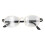 (+250 Yellow Stripe) Retro-Rund Lesebrille mit Blaulichtfilter +2,50 Rot 2