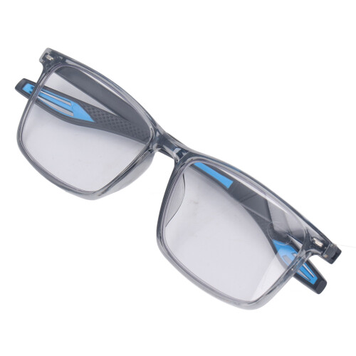 (+250 Grey Frame) Multifokale Blaulichtblockende Lesebrille +2,50 Grau 1