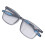 (+150 Grey Frame) Multifokale Blaulichtblockende Lesebrille +2,50 Grau 2