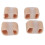 (L) 4pcs Toe Separators Elastic Bunion Correcting Overlapping Toes L 5