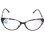 (+100 Black Purple Frame) Progressiv Multifokal Blaulichtfilter Brille +2,00 4