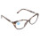 (+100 Black Brown Frame) Progressiv Multifokal Blaulichtfilter Brille +2,00 5