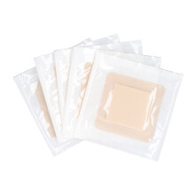 (3.9 X 3.9in) 5x Silikon-Wundpflaster 9,9x9,9cm wasserdicht