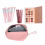 Kit Trucco Donna: Pennelli, Rossetto e Ombretto per Viaggio 2