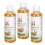 3x Haarwachstumsöl 100ml gegen Spliss, stärkend 3