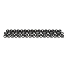 50 Stk Magnetische Schachsteine Tragbar Wiederverwendbar Schwarz