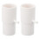 2x Sauerstoffadapter T-förmig dicht 4